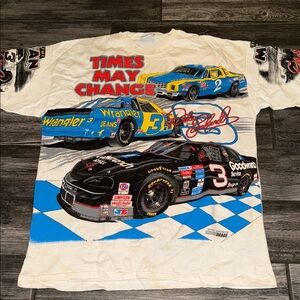 Dale Earnhardt vintage 1996 AOP single stitch shirt